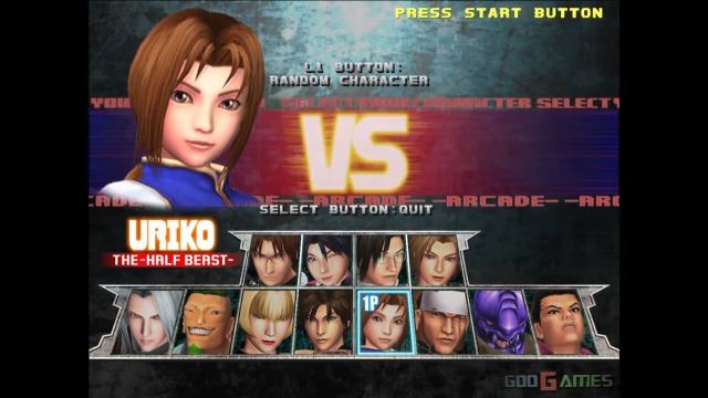 Đĩa game PS2 bloody roar 3 (Võ thú 3) (Đối kháng) cho máy game PS2
