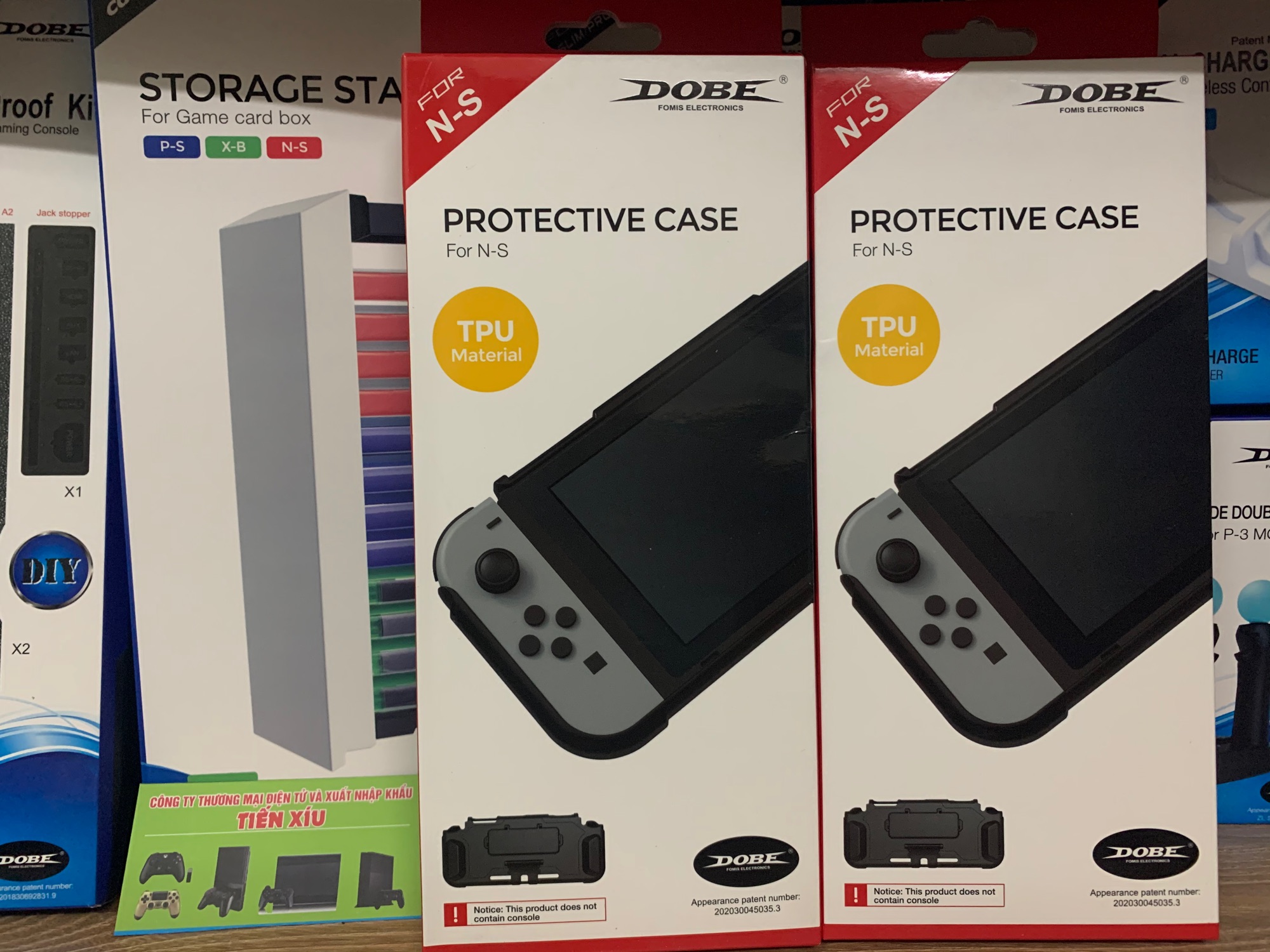 case ốp TPU nguyên khối protective pack cho nintendo switch v1 v2