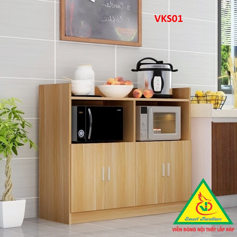 Kệ để nồi cơm điện lò nướng, lò vi sóng tủ bếp VKS01- Nội thất lắp ráp Viendong Adv
