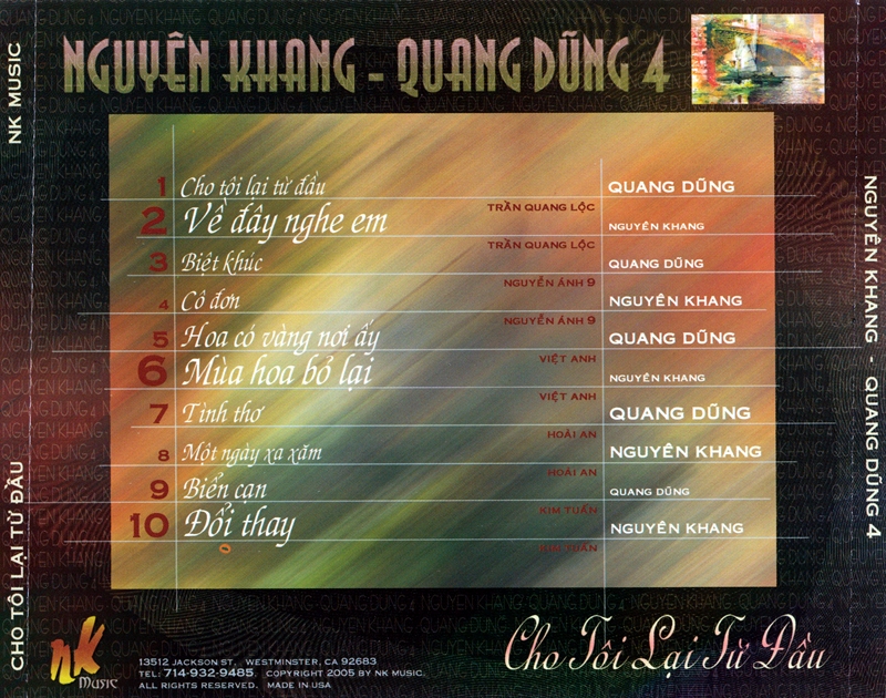bộ 6 đĩa cd quang dũng 2