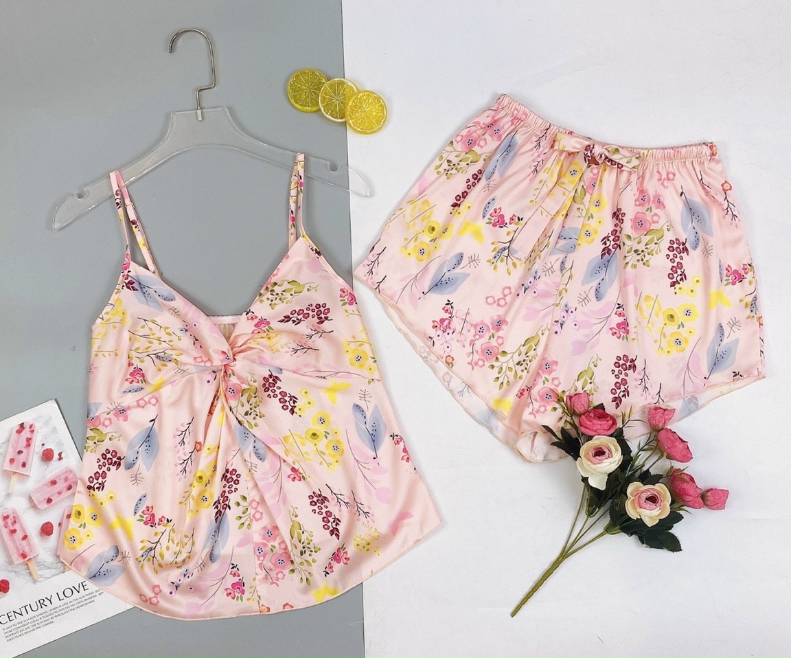 Đùi 2 dây vải lụa TƠ TẰM cao cấp (Chéo ngực), FREE SIZE, hình Chụp Thật
