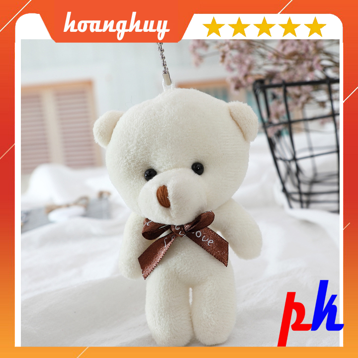 Móc khóa gấu bông kute