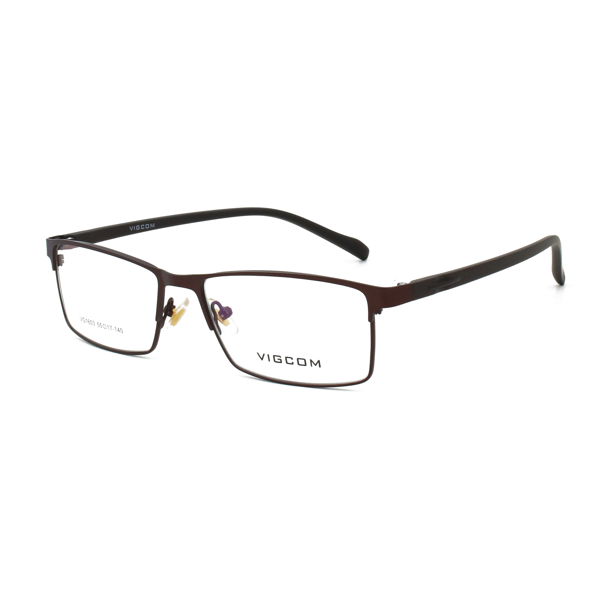 Gọng kính kim loại nam vigcom vg1603 thời trang