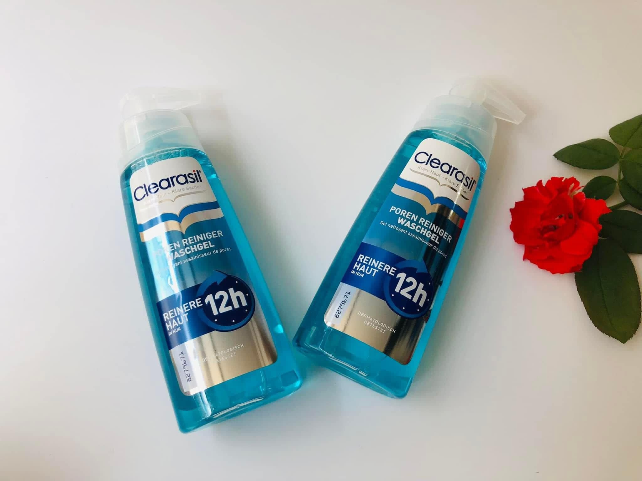 Sữa rửa măt dành cho da mụn Clearasil haut 12h – Hàng xách tay Đức