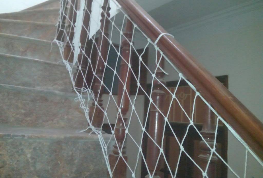 Lưới Chắn Cầu Thang, Lưới An Toàn 80cm x 10m