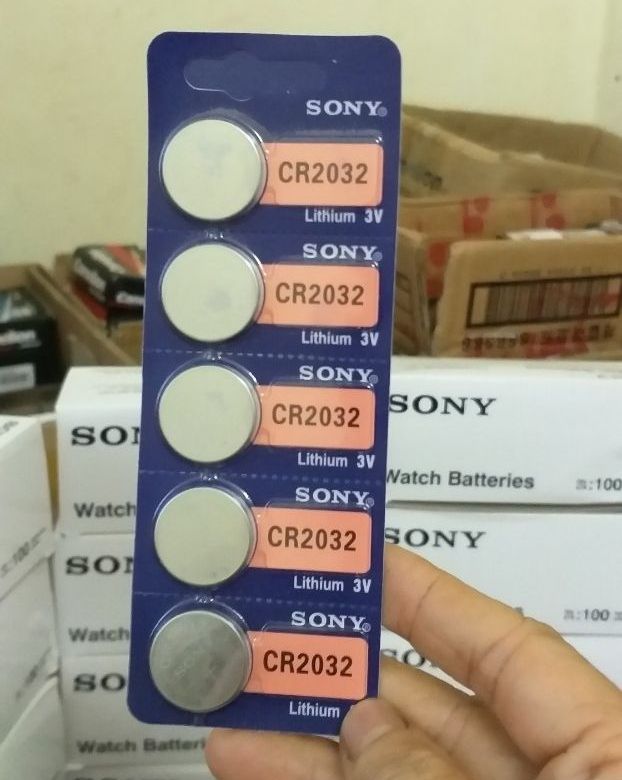 5 Viên Pin CR2032 Pin 3V  SONY Lithium