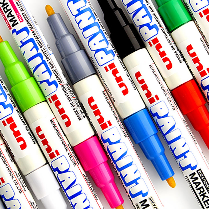 [HCM]BÚT SƠN UNI PAINT MARKER PX21 NÉT 0.8 - 1.2 MM ( VẼ ĐƯỢC TRÊN TẤT CẢ VẬT LIỆU)
