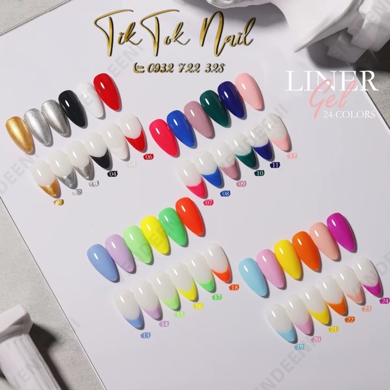 Vnd gel vẽ 24 màu