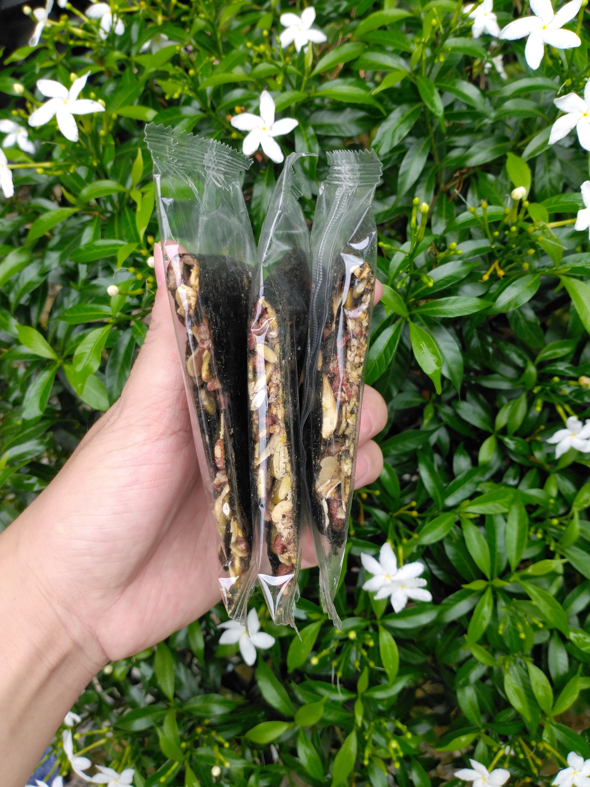 rong biển kẹp hạt 250g (vị mặn, ăn chay được)