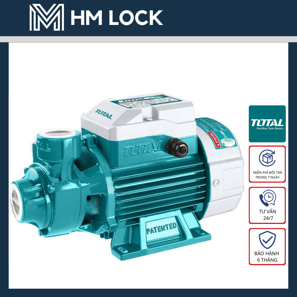 750w máy bơm nước total - motor dây đồng - hàng chính hãng - twp17506 - hm lock