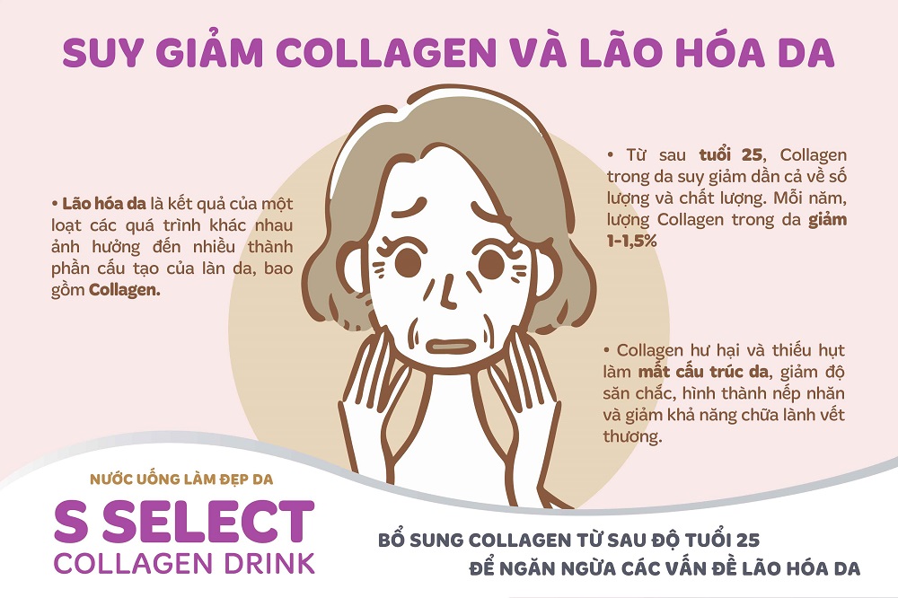 Nước Uống Làm Đẹp Da S Select Collagen Drink (1 lọ)