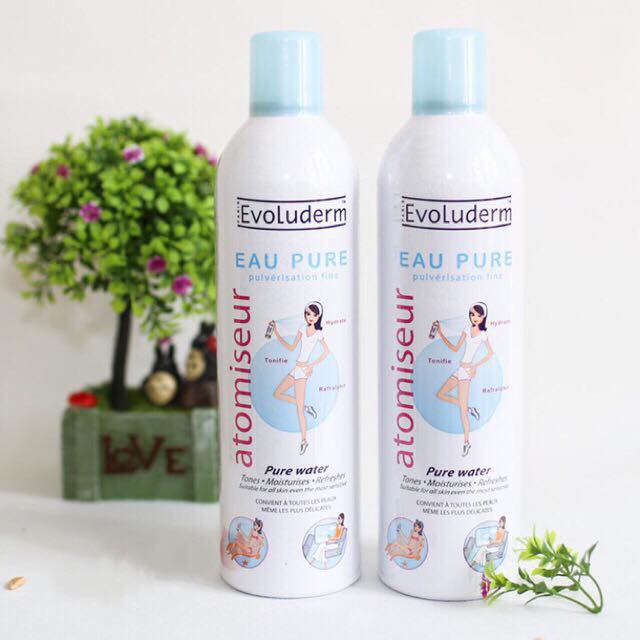 ]Nước Xịt Khoáng Evoluderm 400ml