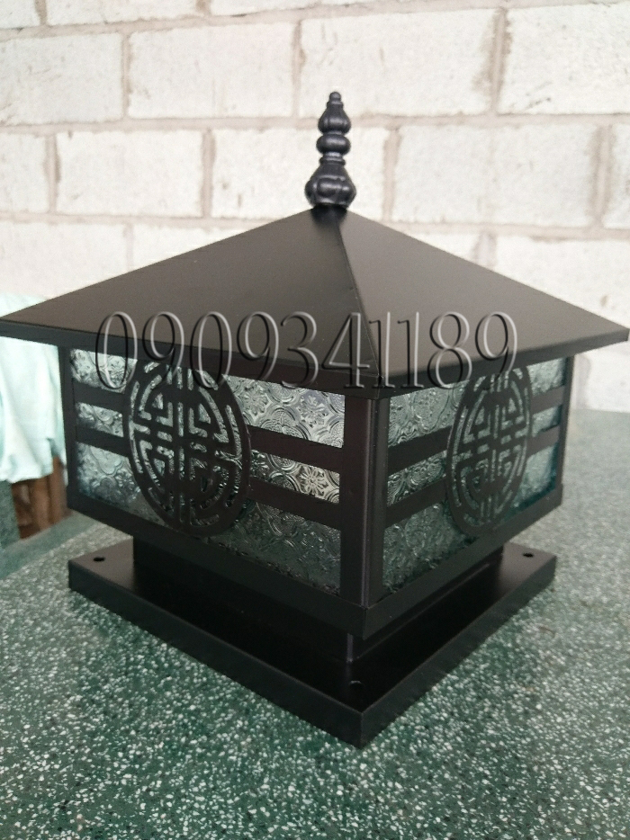 [HCM]ĐÈN TRỤ CỔNG Phi 300(shop tặng bóng LED)