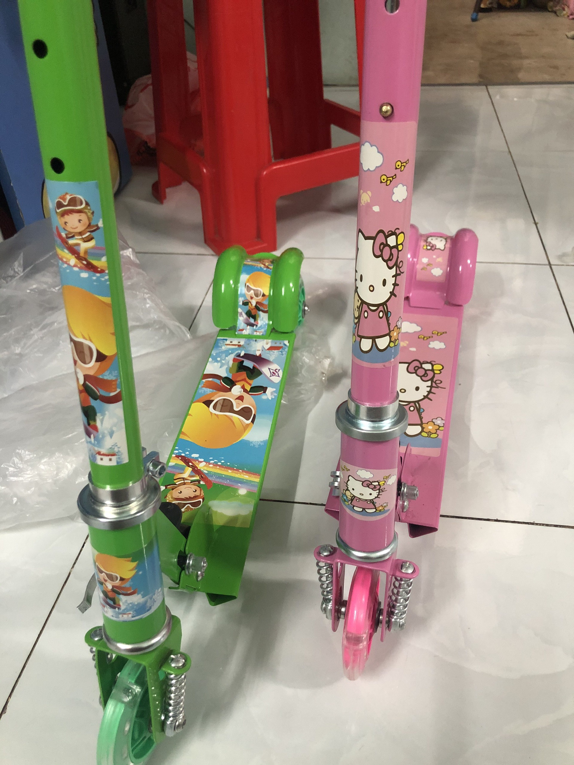Xe trượt scooter 3 bánh phát sáng