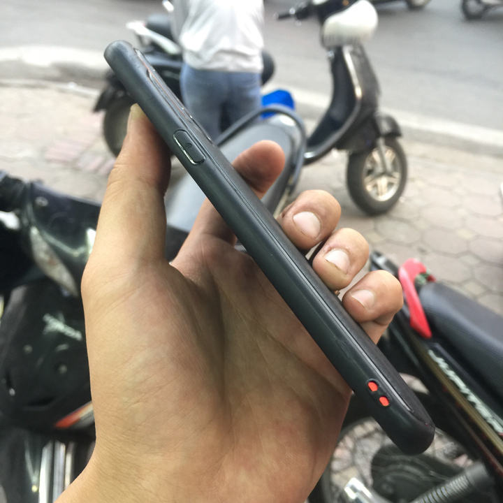 Ốp lưng Realme C3 Silicon giả da Auto Focus