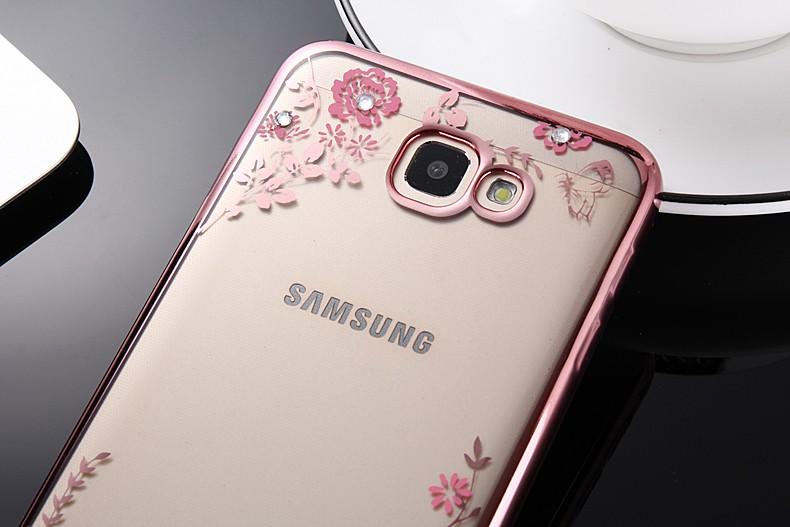 Ốp lưng Samsung Galaxy A7 2017 / A720 hoa hồng đính đá