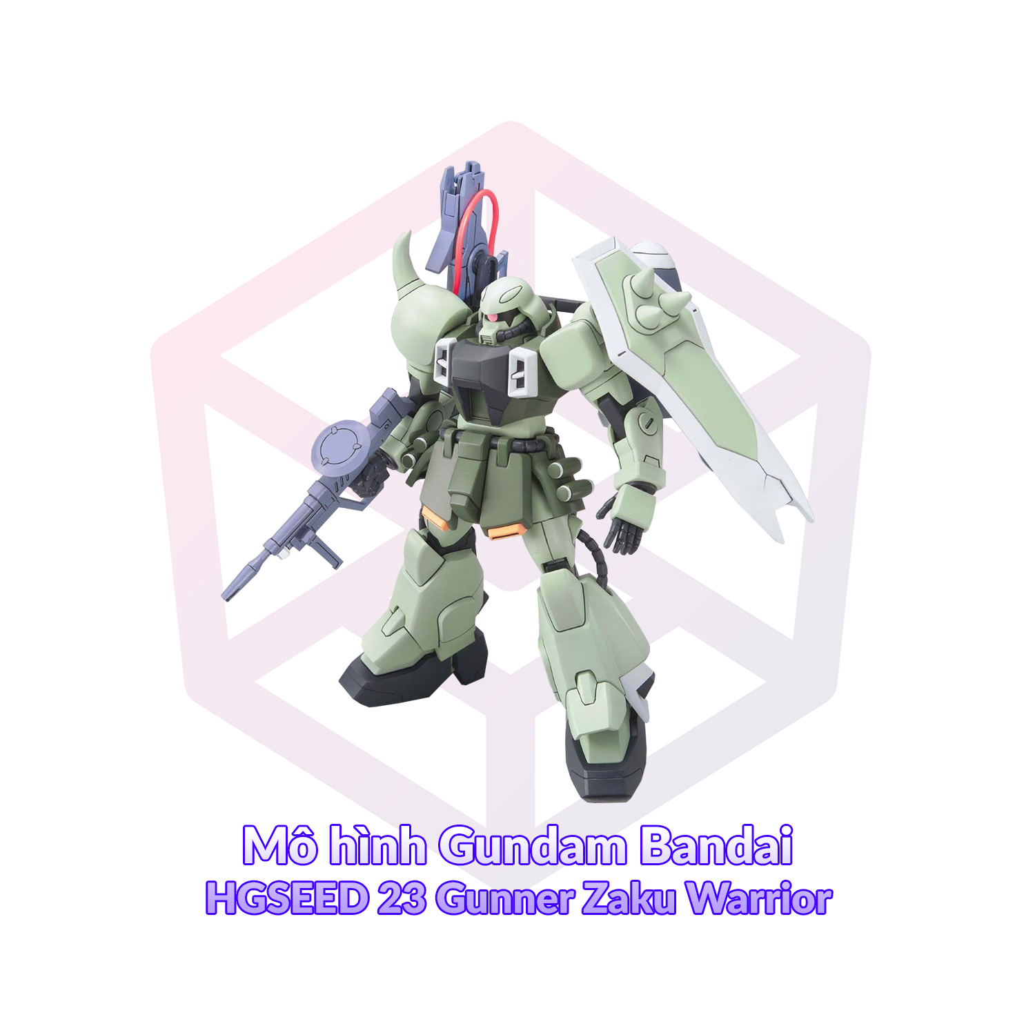 Mô hình gundam bandai hgseed 23 gunner zaku warrior