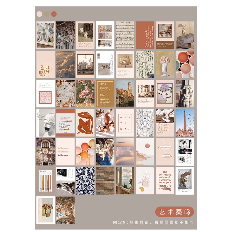 Sổ Sticker dán cổ điển Eslite