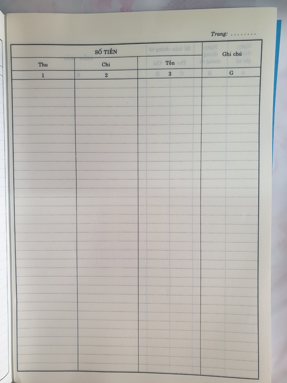 [HCM]Sổ quỹ tiền mặt (2 cuốn)