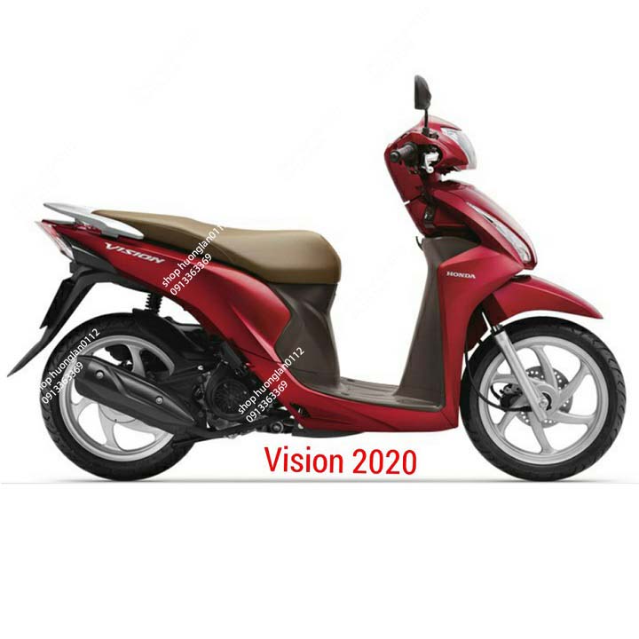 Ốp pô nhựa xe máy Honda Vision 2020