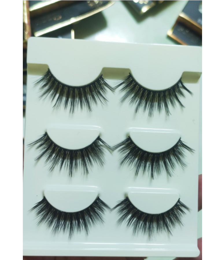Hộp 3 cặp mi chồn siêu đẹp 3 FAUX-CILS