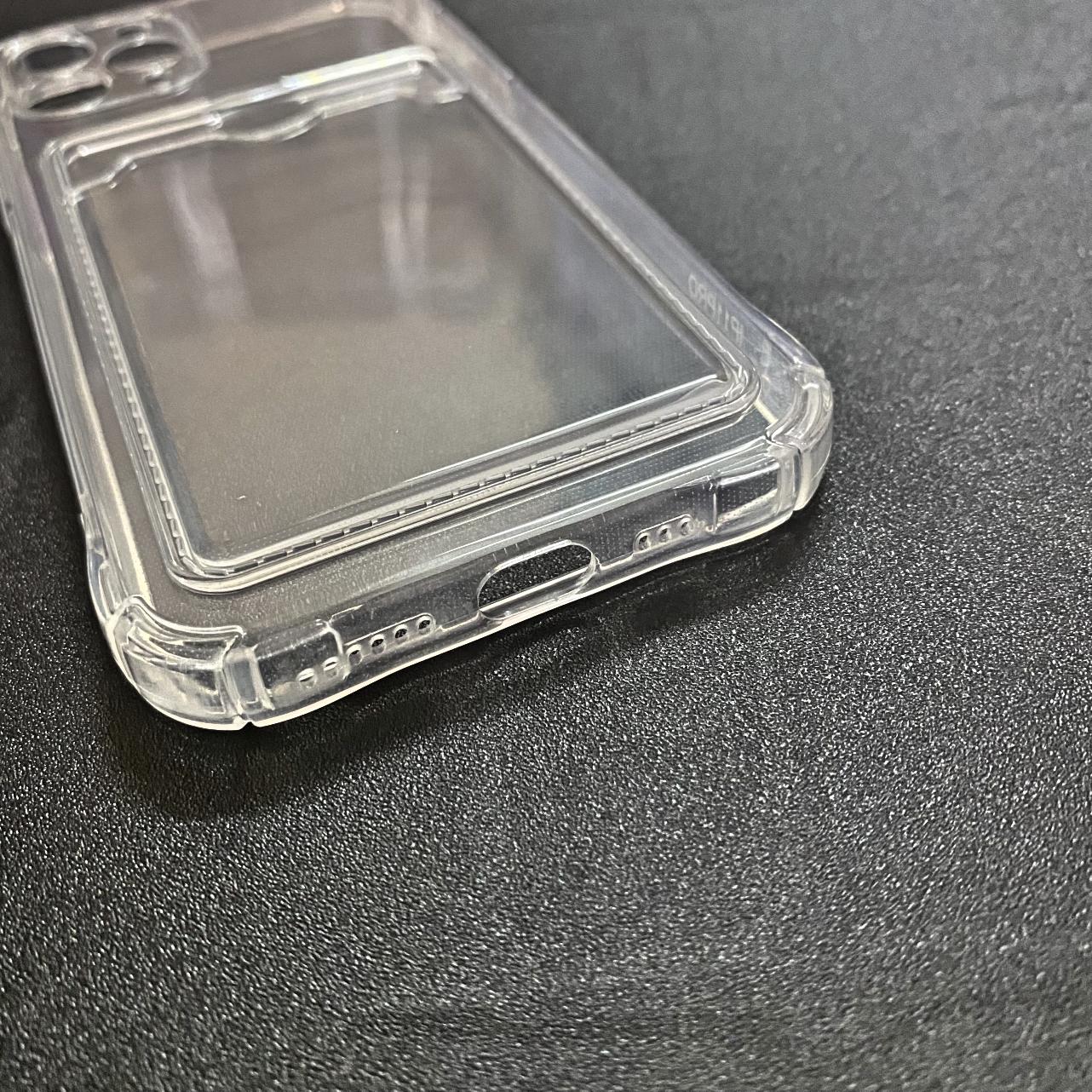 Ốp Lưng iPhone 11 Pro Dẻo Trong Suốt Có Khe Đựng Thẻ