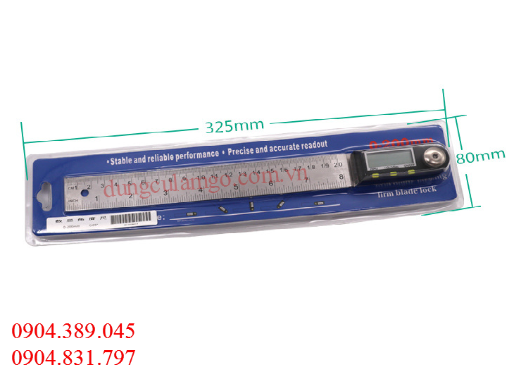 Thước đo góc điện tử 200mm