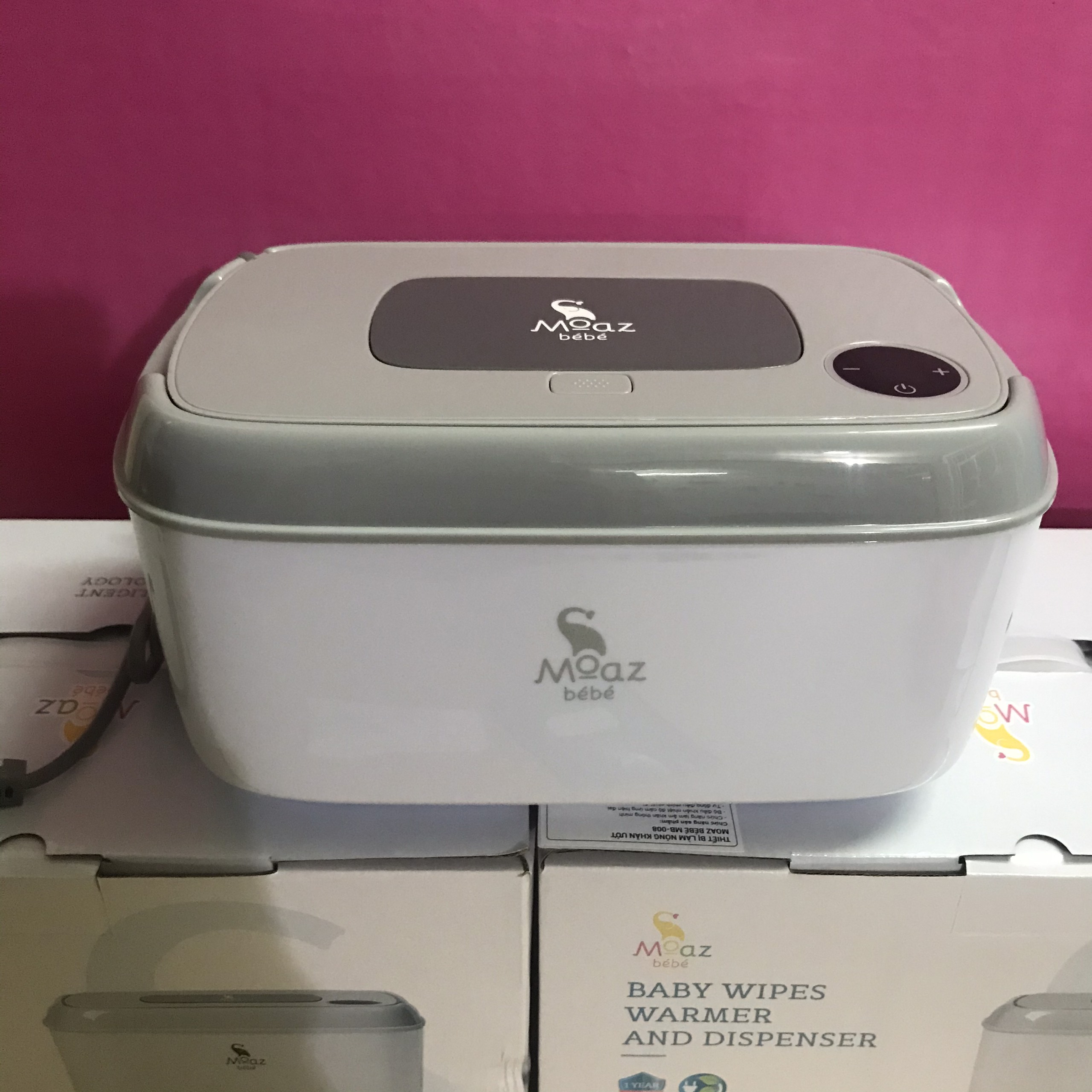 Máy làm ấm khăn ướt MOAZ BEBE