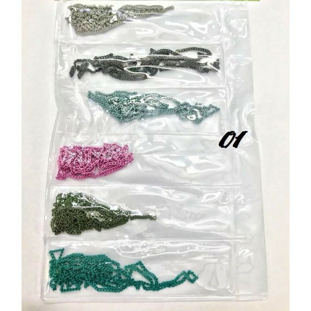 Dây xích Nail trang trí móng tay - sinailmi