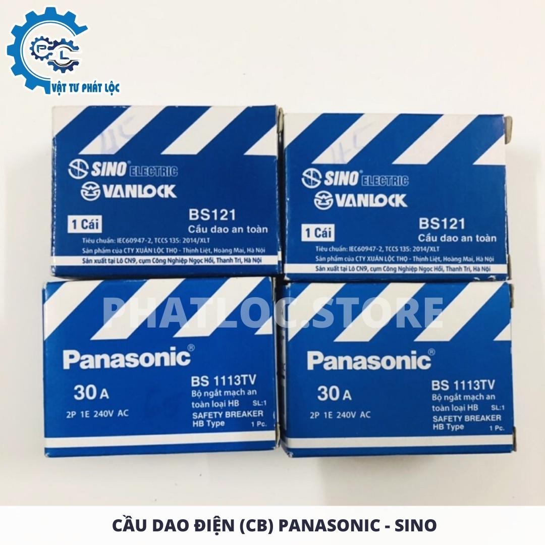 Cầu dao điện - CB cóc 10A - 40A Panasonic và Vanlock