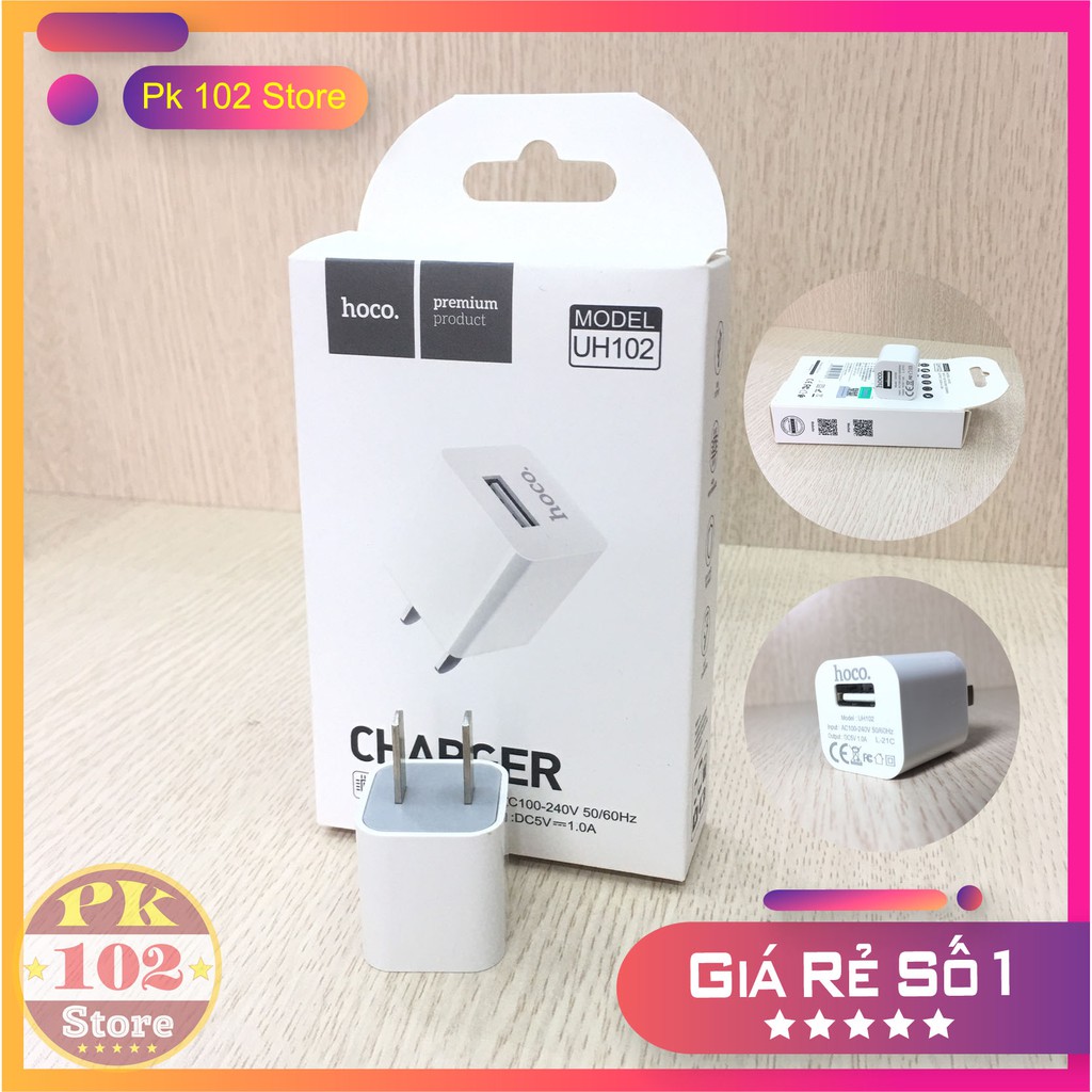 Củ Sạc Hoco UH102 5V-1A