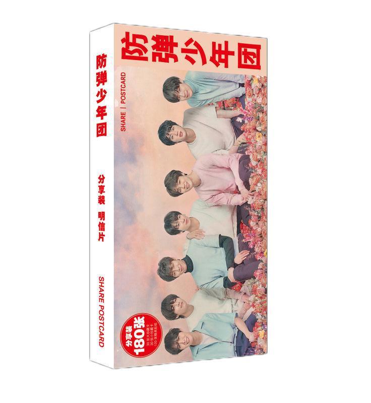 Postcard BTS (30 Postcard + 30 Lomo + 120 Hình Dán) album LOVE YOURSELF