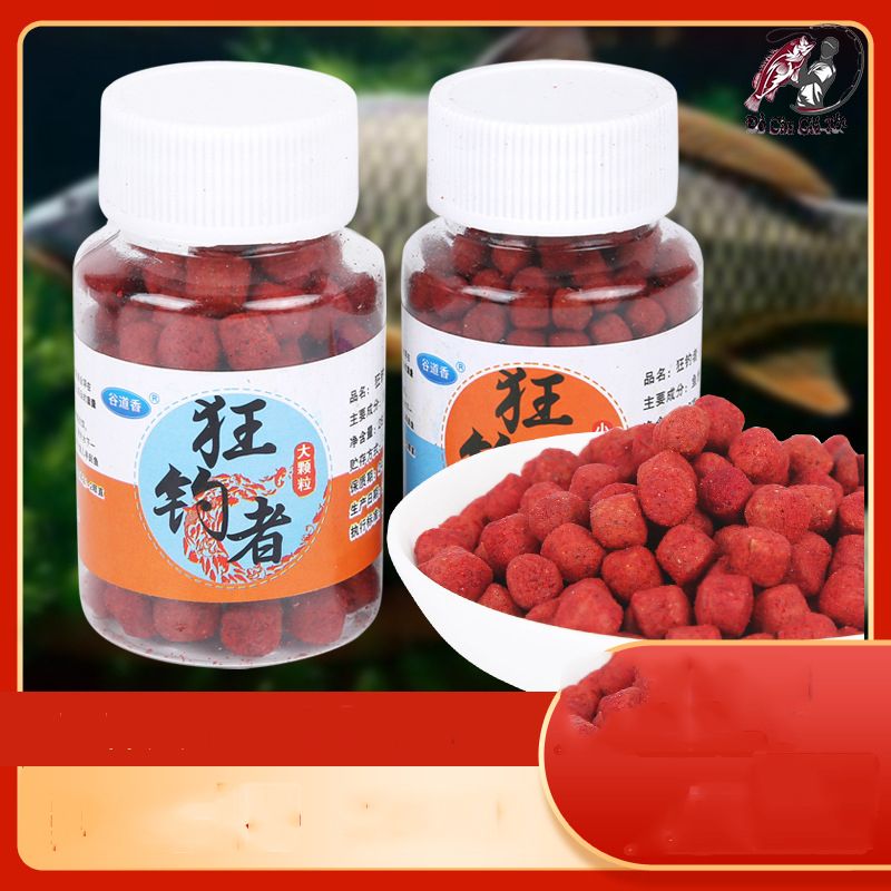 Mồi câu cá, mồi hạt câu trắm chép rô phi...