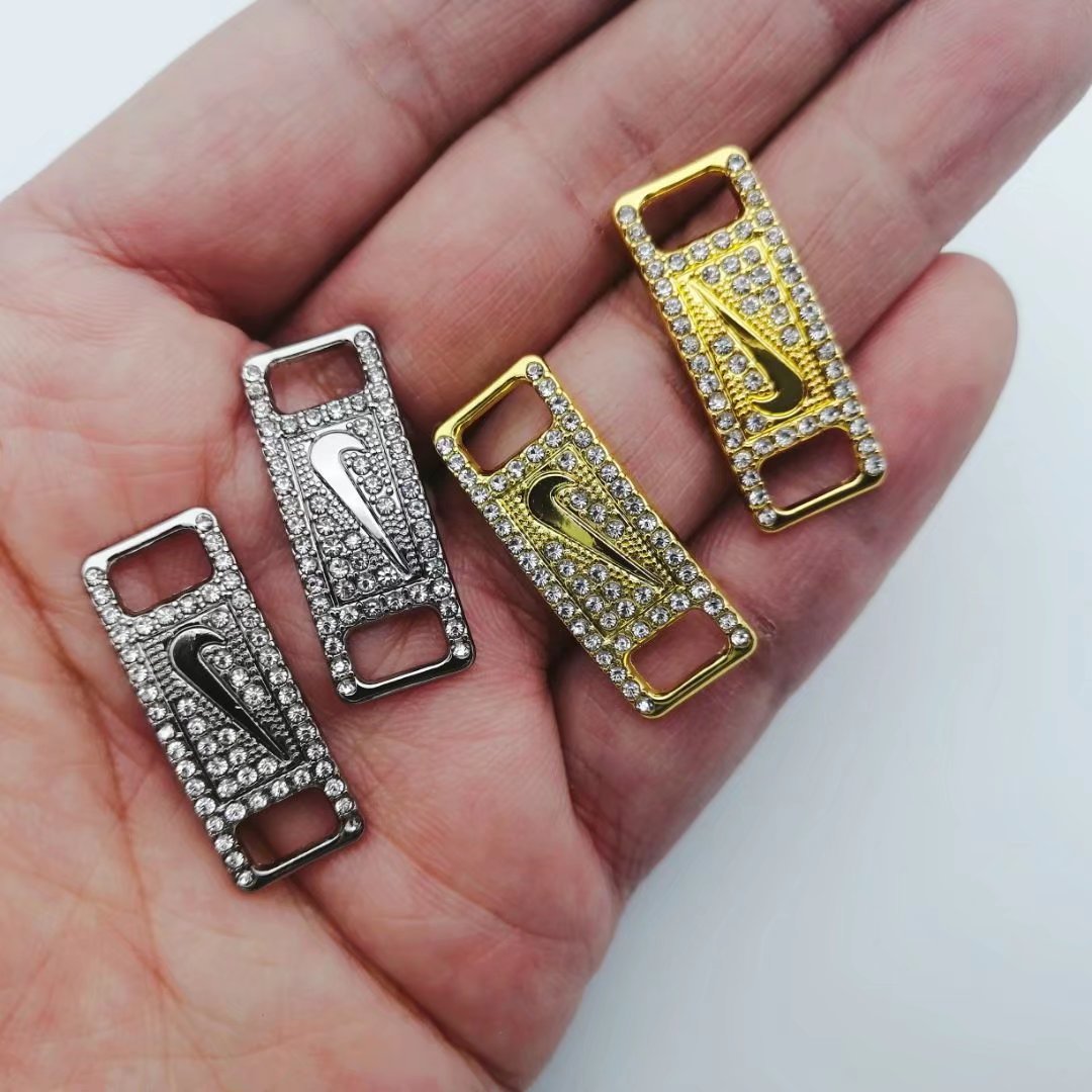 Lacetags đính đá n!ke, af1, adi phụ kiện trang trí dây giày