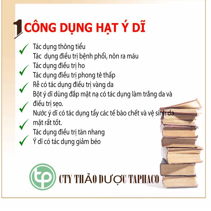 Hạt ý dĩ khô 500g - Dược Tấn Phát