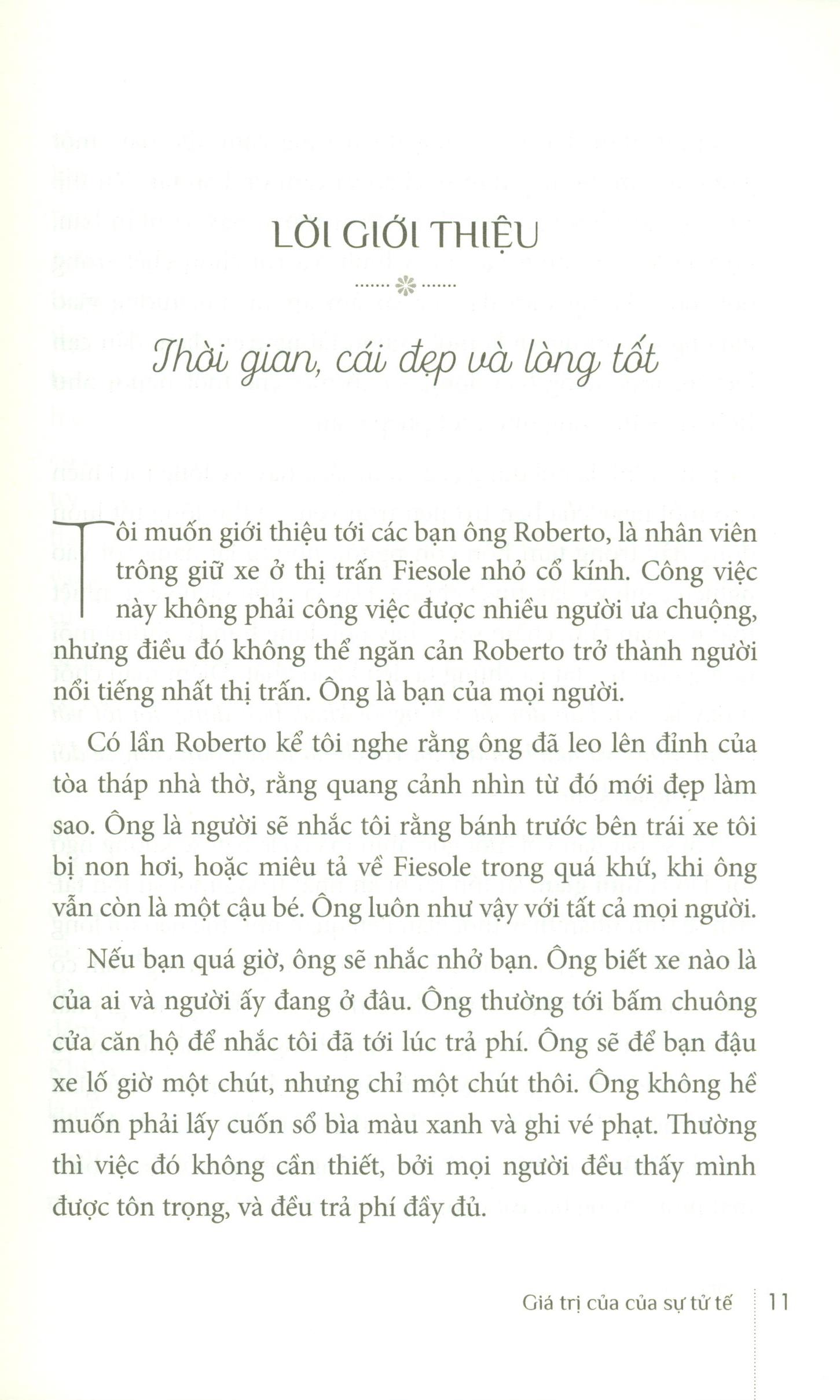 Giá trị của sự tử tế