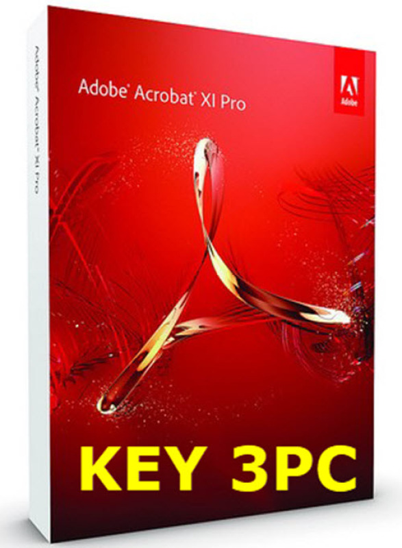 Bảng giá Phần mềm tạo sửa PDF Adobe Acrobat XI Pro - Key 3PC Phong Vũ