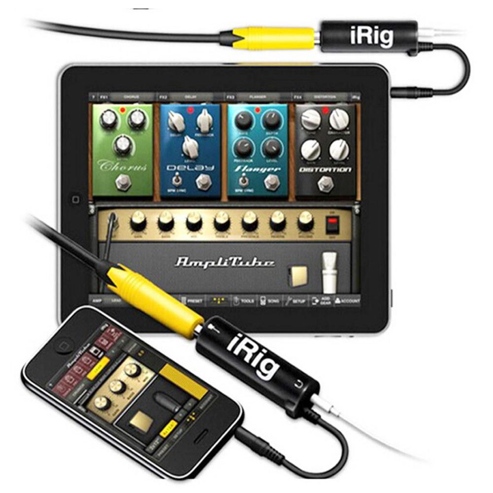 Amplitube iRig from IK Multimedia for iPod touch, iPhone, and iPad