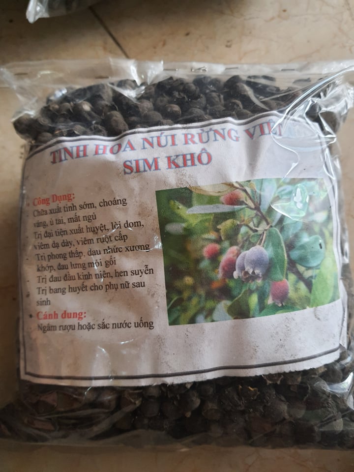 sim chín khô 1kg