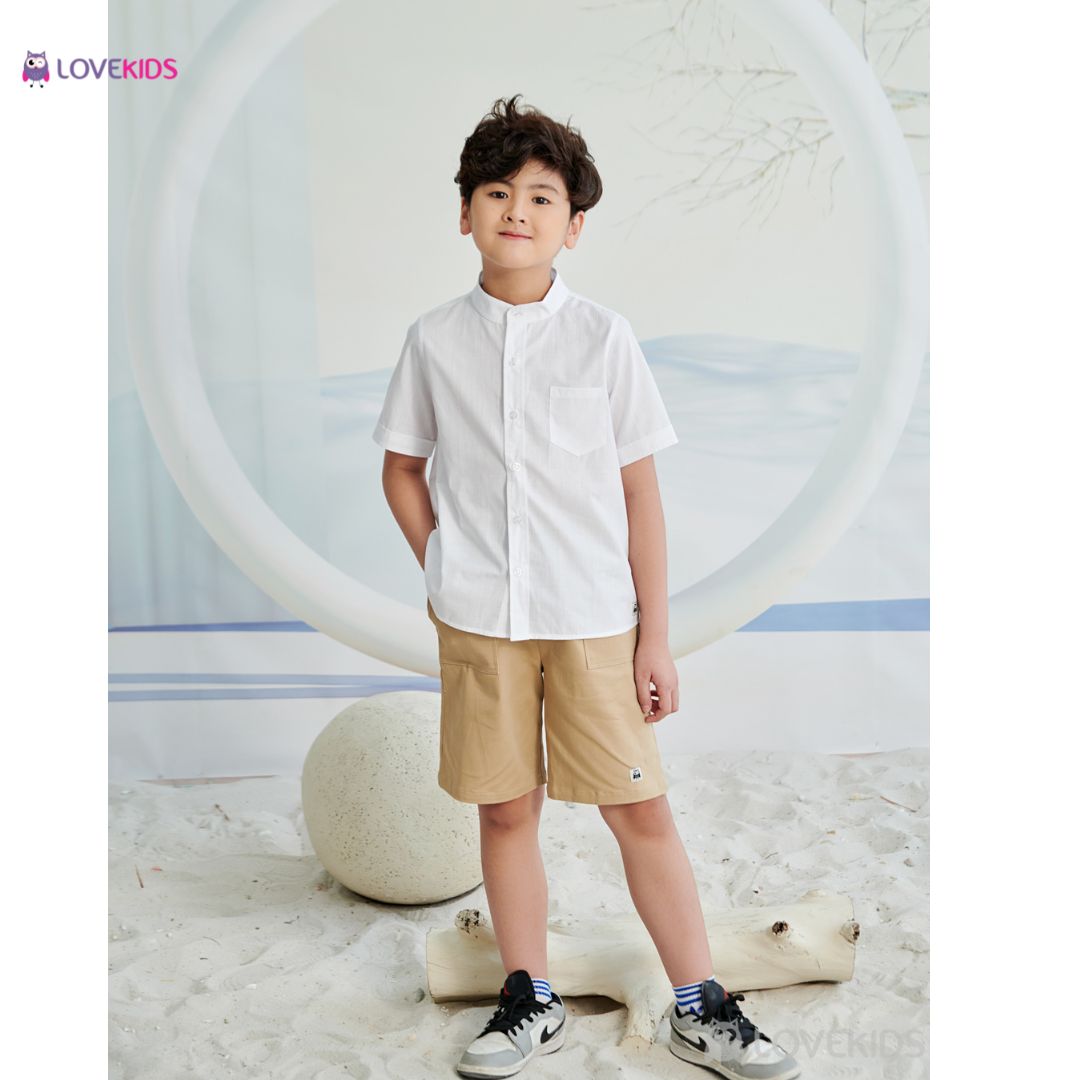 Quần short khaki bé trai - Lovekids