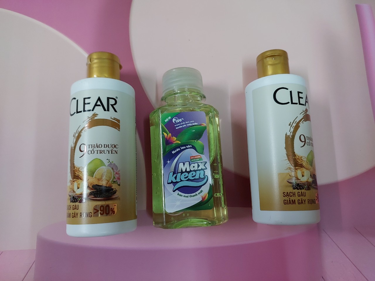 Combo 2 chai dầu gội Clear thảo dược 100ml