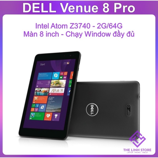 Máy tính bảng Dell Venue 8 Pro 5830 chạy Window - Màn 8 inch