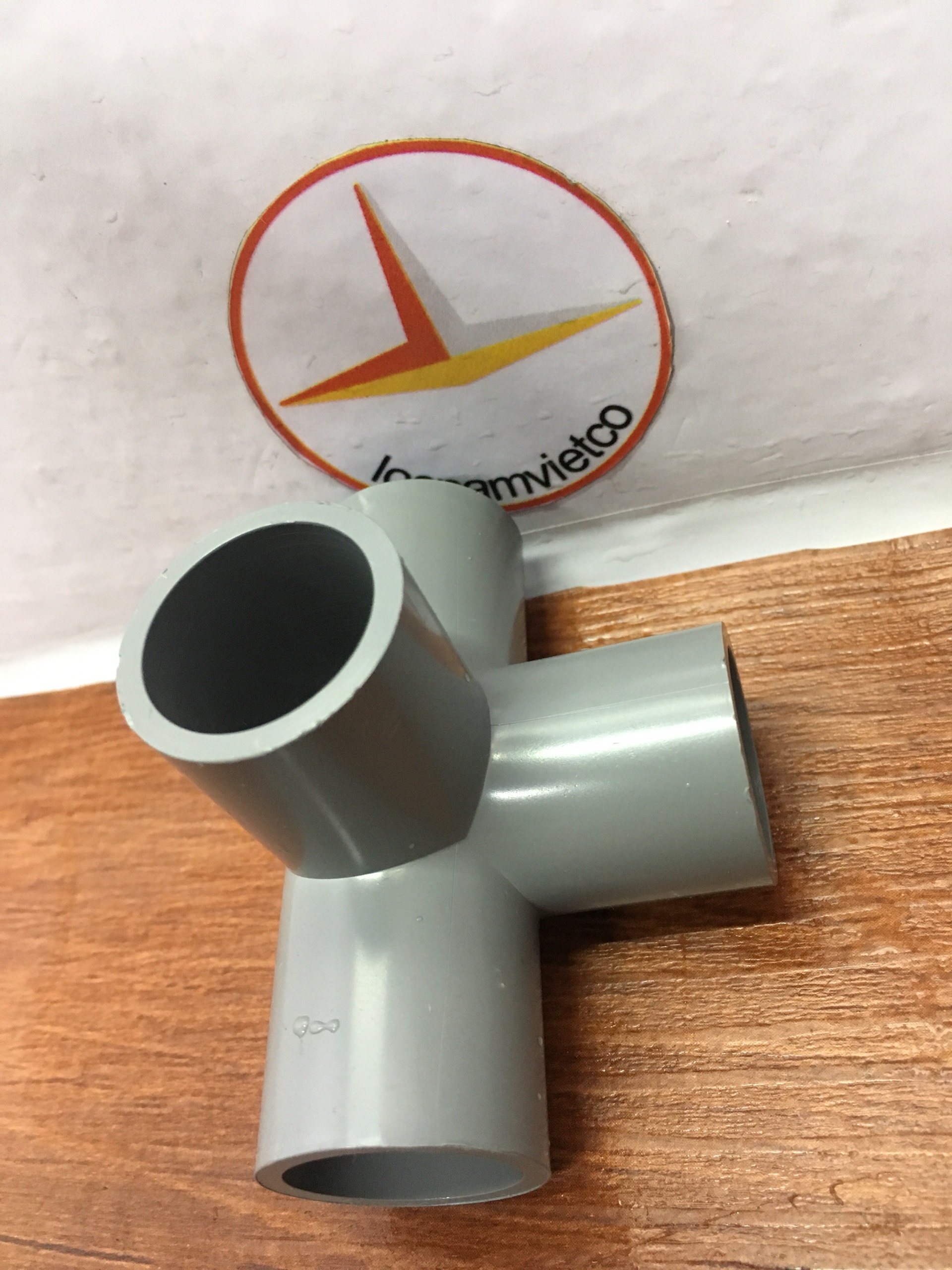 4-Way Corner Angle Pieces (Corner Cross) Phi 27 (5 Pieces)