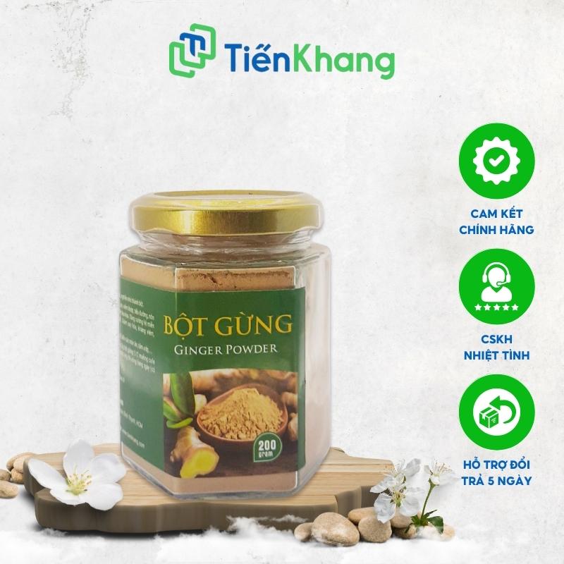 Bột Gừng Nguyên Chất - Hũ (200gram)