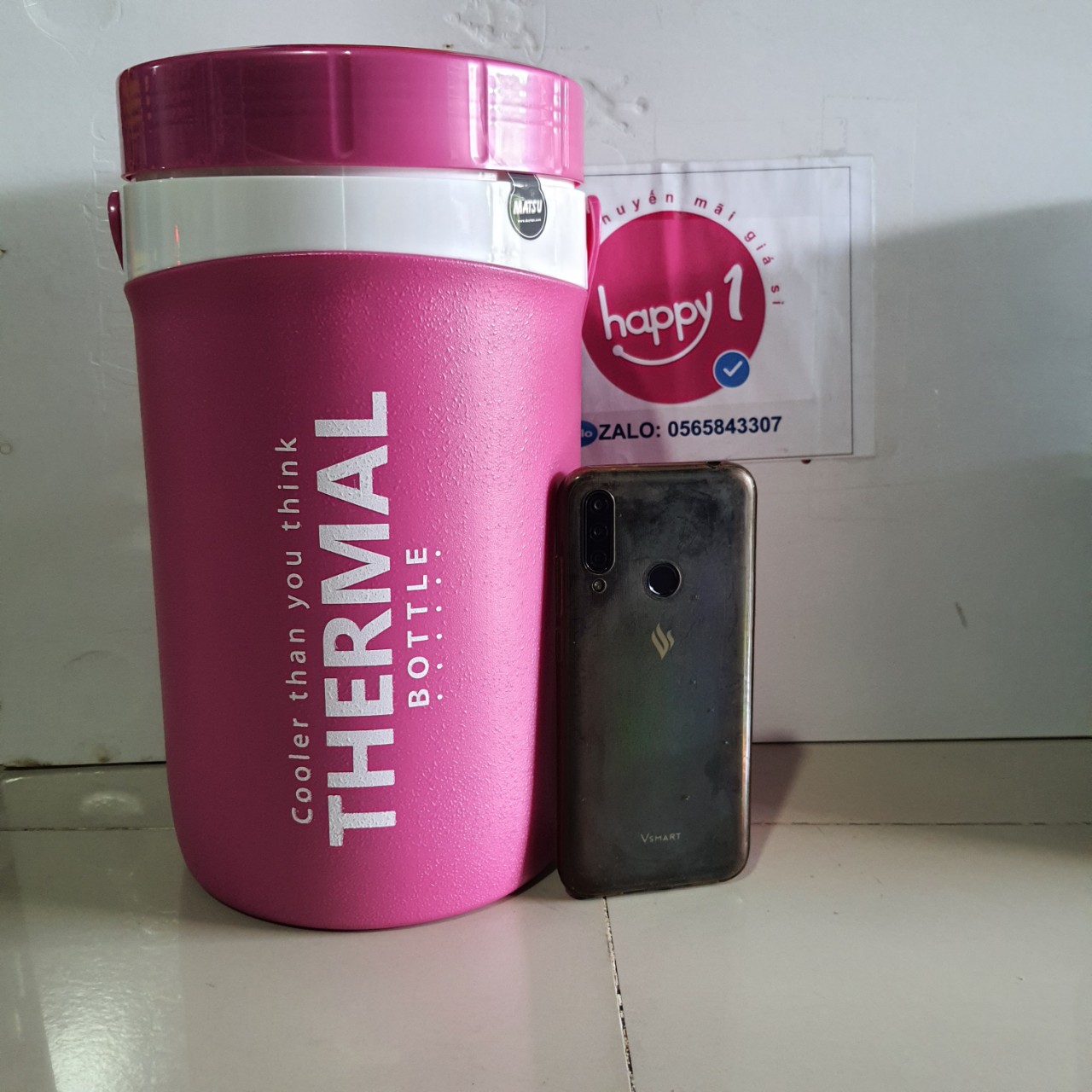 BÌNH GIỮ NHIỆT MATSU 4L DUY TÂN (MÀU HỒNG)