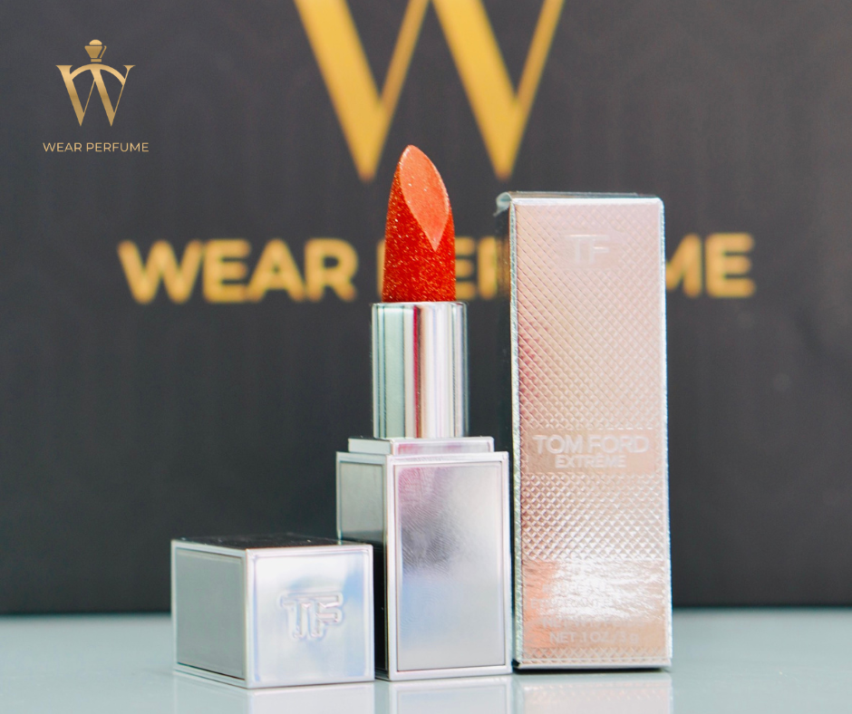 Son nhũ tomford extrême lip spark rouge à lèvres étincelant 05 clash - cam đất