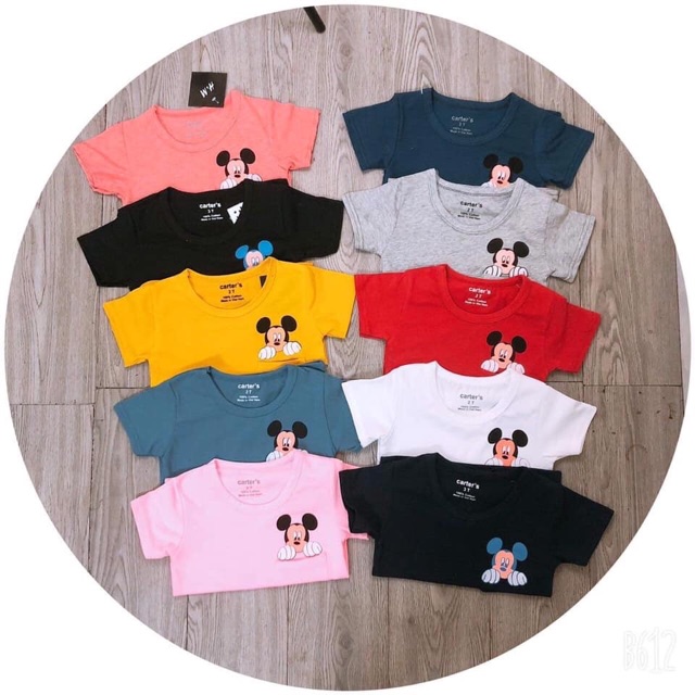 ÁO THUN COTTON CÓ DÃN 4 CHIỀU CHO BÉ