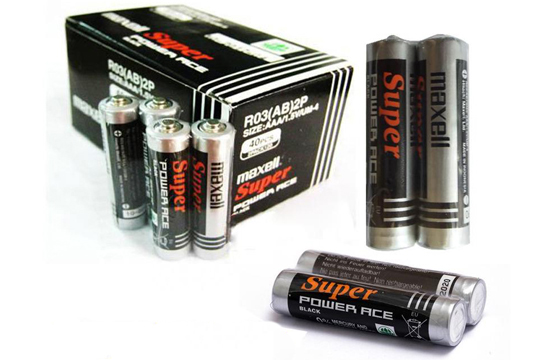 Pin tiểu AA  và AAA  maxell super 1.5v