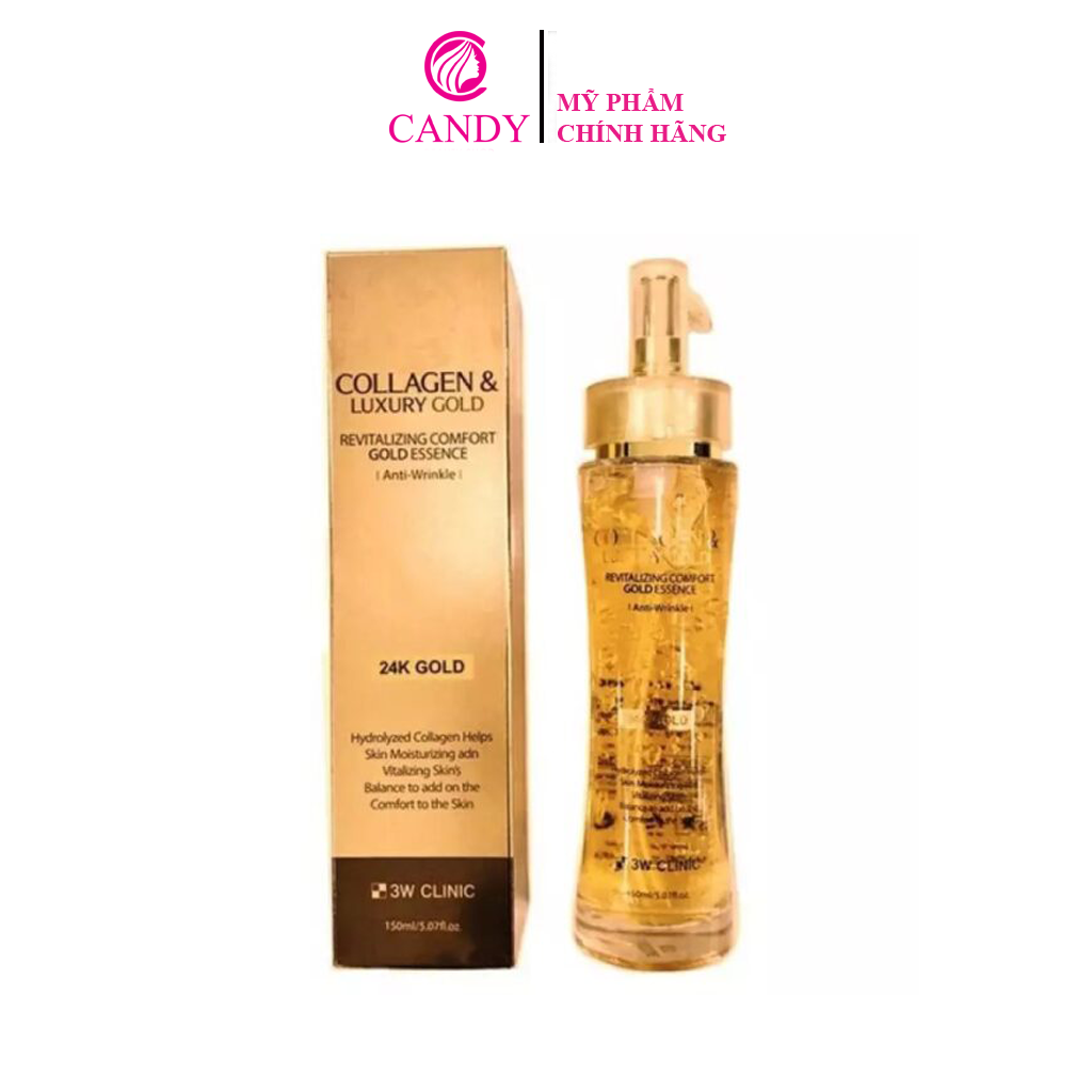 Tinh Chất Trắng Da Collagen And Luxury Gold 3w Clinic 150ml