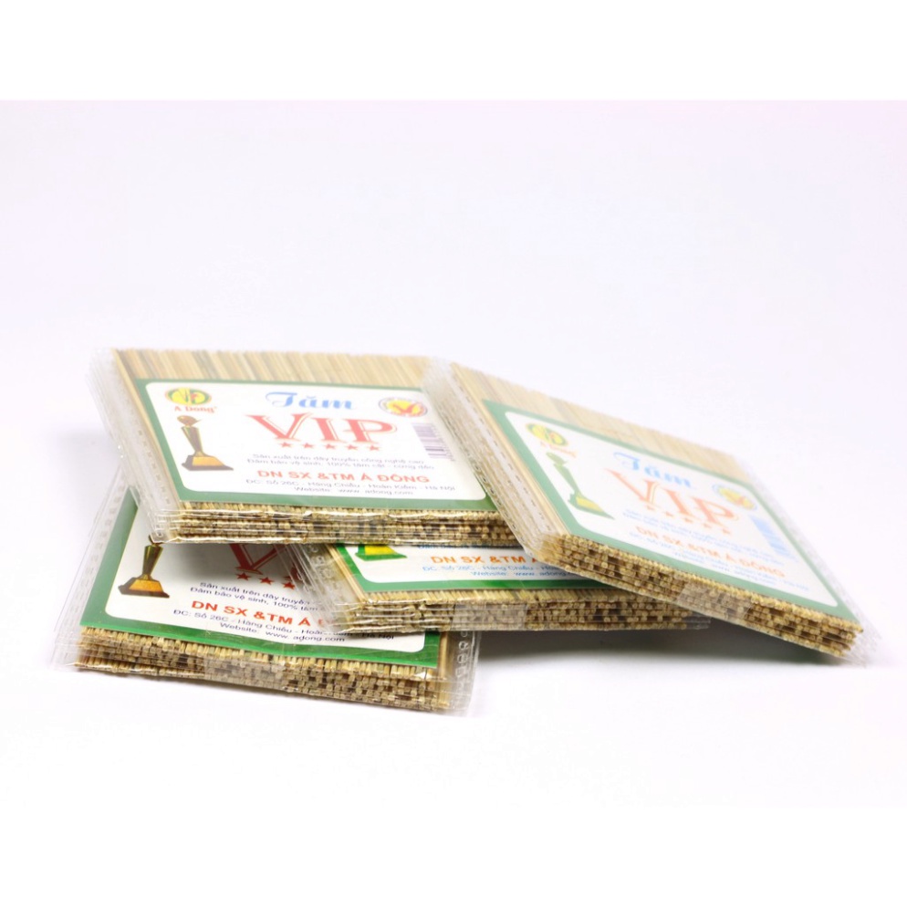 Set 2 gói tăm víp Á Đông bằng tre